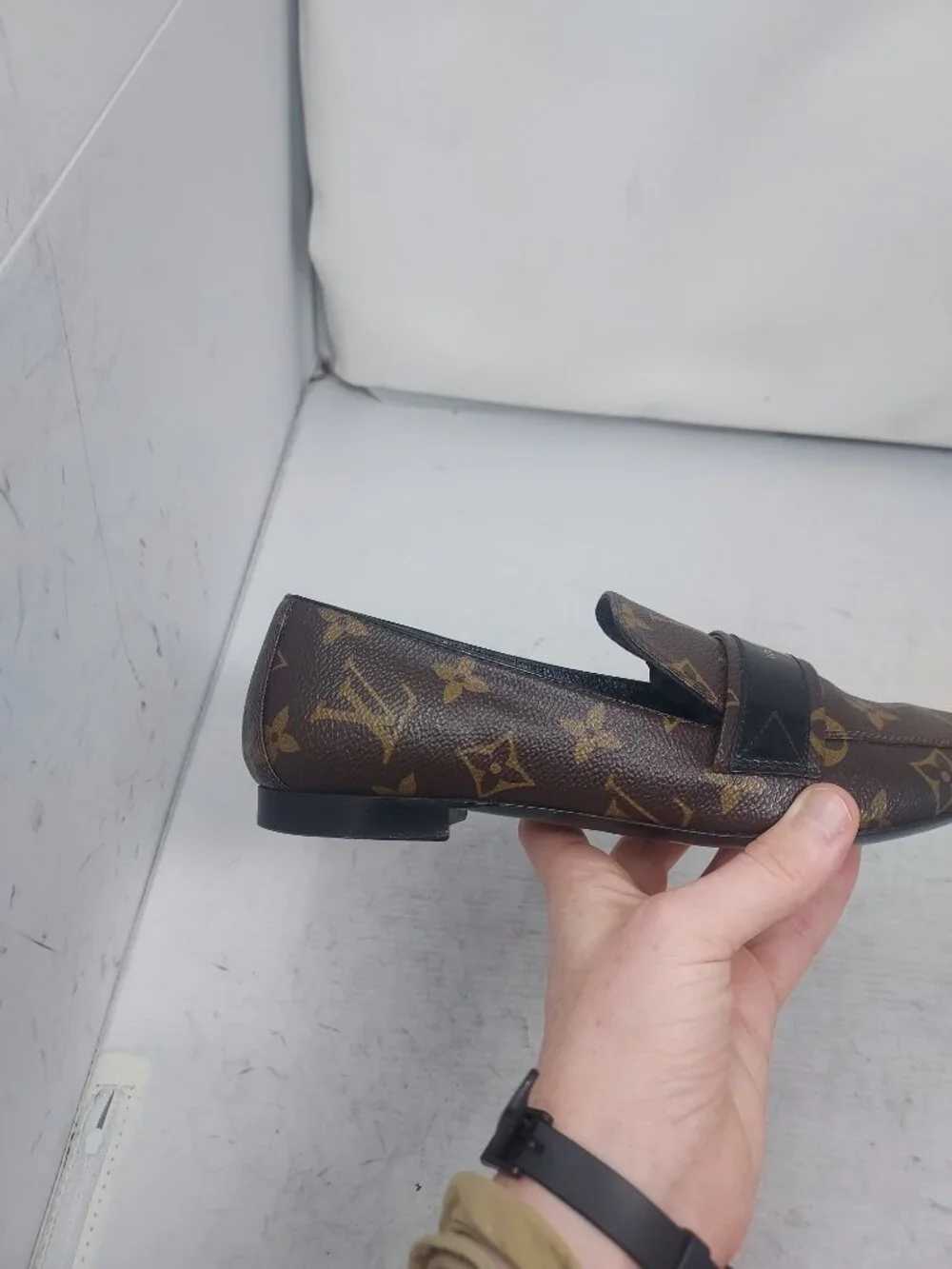 Louis Vuitton LV Monogram Brown Women Flat Shoe
